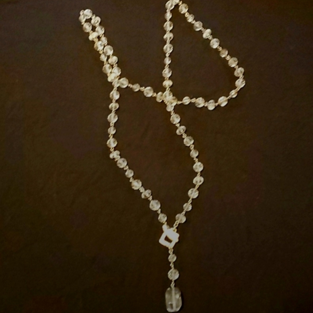 Silpada Silver Crystal Necklace